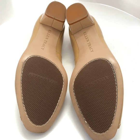 Ellen Tracy Peep Toe Block Heel - Picture 3 of 4
